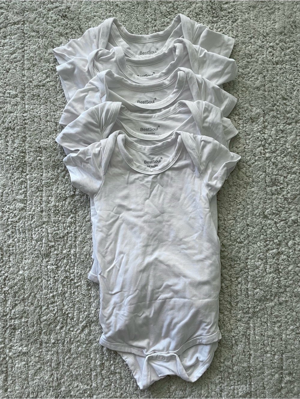Neutral Baby Sleep Sack & Onesie Bundle - 0-6 month - Picture 6 of 9